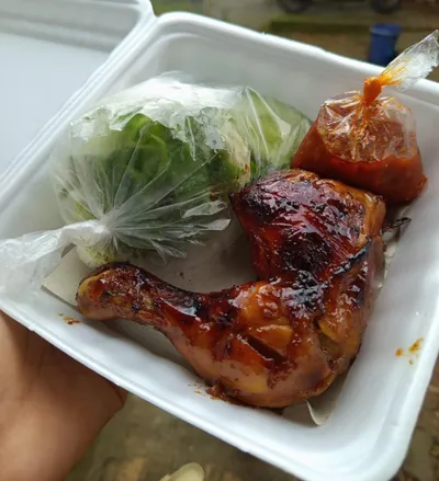 Nasi Ayam Bakar Besar (Styrofoam)